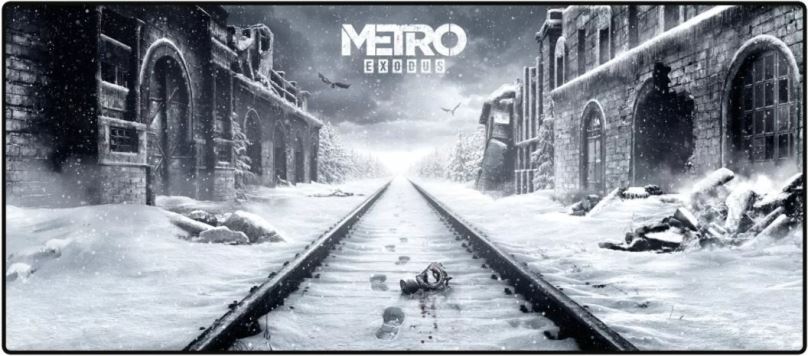 Podložka pod myš Metro Exodus: Winter - Podložka pod myš a klávesnici
