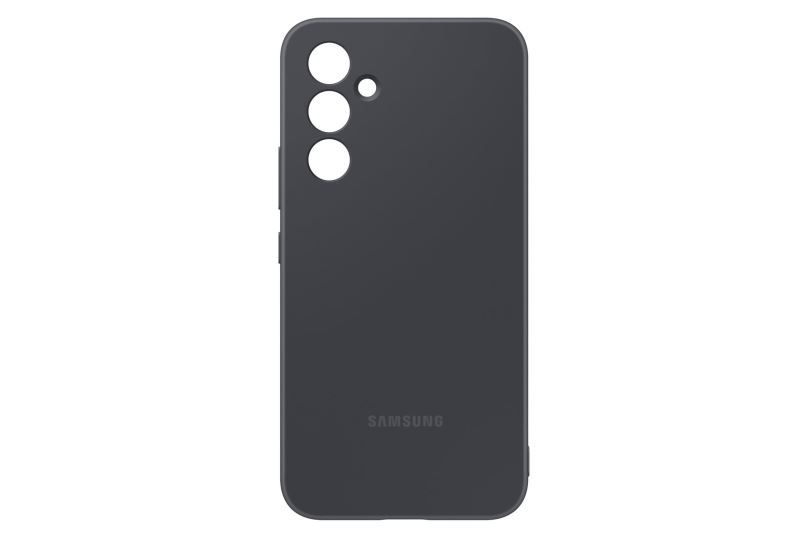 Kryt na mobil Samsung Silikonový zadní kryt Galaxy A54 černé