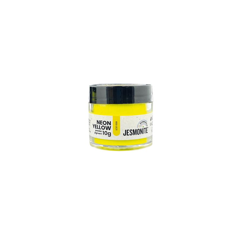 Jesmonite neonový práškový pigment 10 g - žlutá