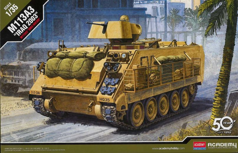 Model tanku Model Kit military 13211 - M113 IRAQ VER.