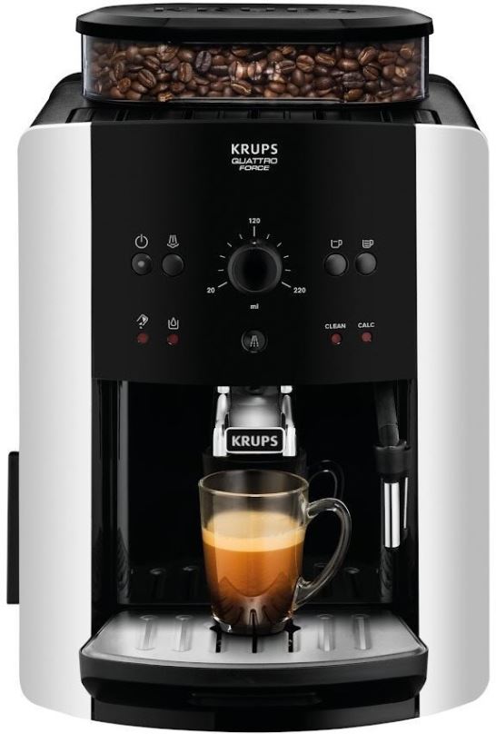 Automatický kávovar KRUPS EA811810 Arabica Black & Silver