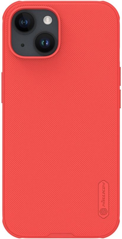 Kryt na mobil Nillkin Super Frosted PRO Zadní Kryt pro Apple iPhone 15 Red (Without Logo Cutout)
