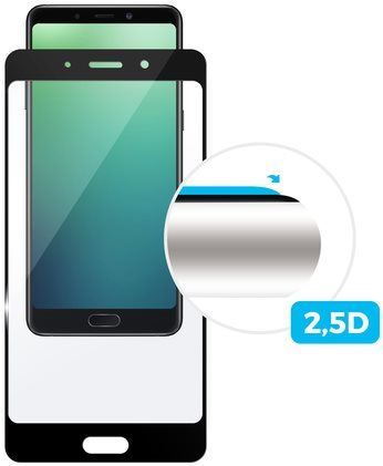 Ochranné sklo FIXED Full-Cover pro Nokia 7 přes celý displej černé