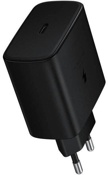 Nabíječka do sítě Samsung Quickcharge USB-C 45W Cestovní nabíječka Black (OOB Bulk)