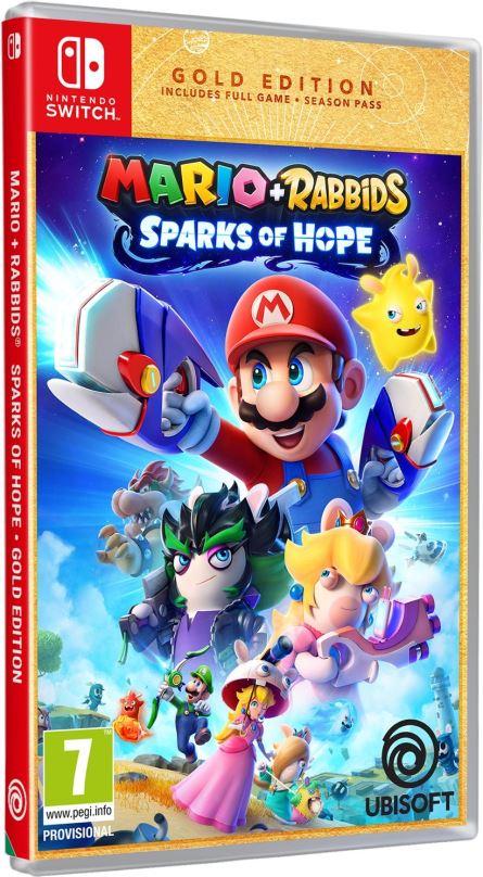 Hra na konzoli Mario + Rabbids Sparks of Hope: Gold Edition - Nintendo Switch