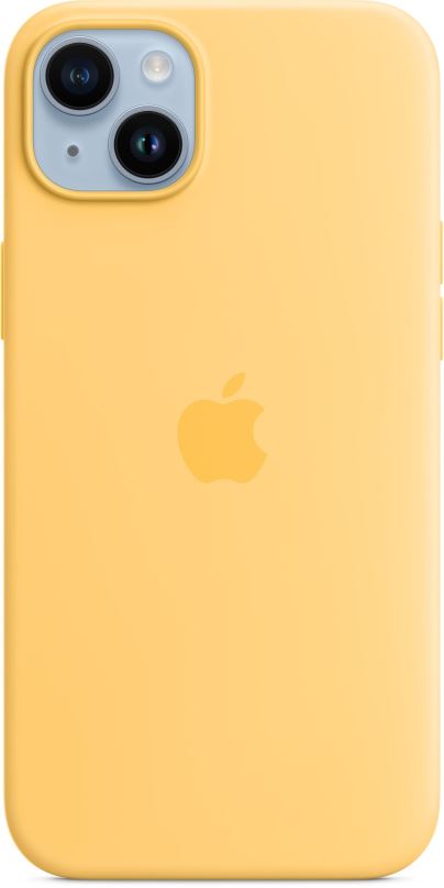Kryt na mobil Apple iPhone 14 Plus Silikonový kryt s MagSafe slunečně žlutý