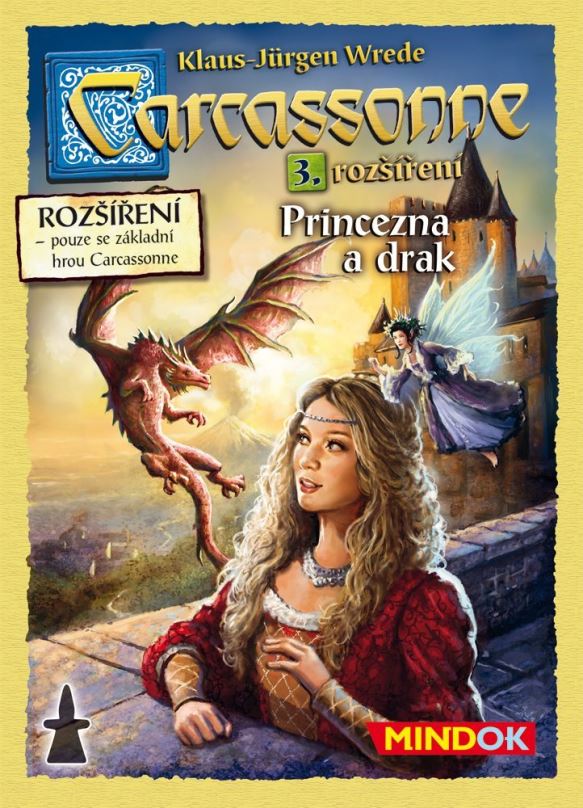 Rozšíření společenské hry Carcassonne – Princezna a drak 3. rozšíření