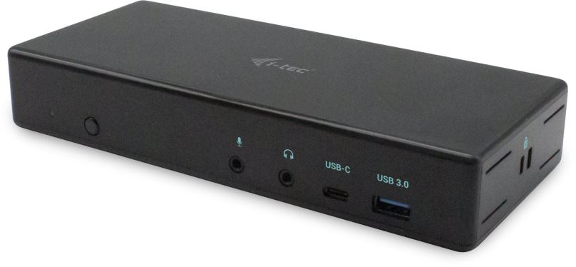 Dokovací stanice i-tec USB-C Quattro Display Docking Station, Power Delivery 85 W + napájecí adaptér