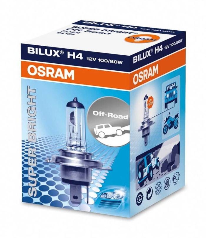 Autožárovka OSRAM Super Bright Premium, 12V, 100W, P43t