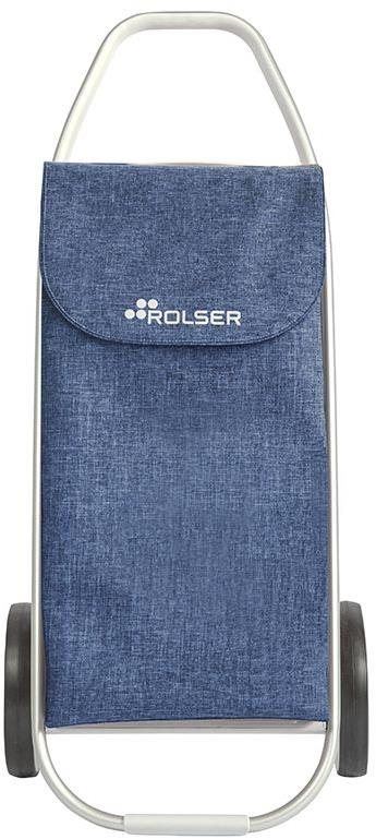 Taška na kolečkách Rolser COM Tweed, modrá