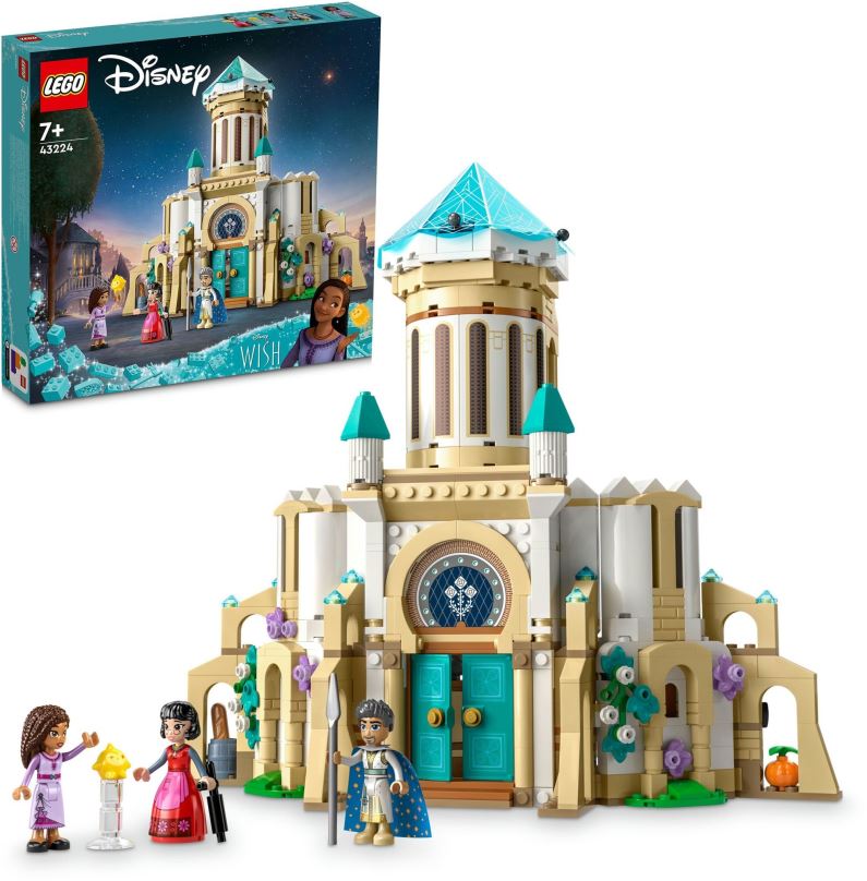 LEGO stavebnice LEGO® Disney Princess™ 43224 Hrad krále Magnifica