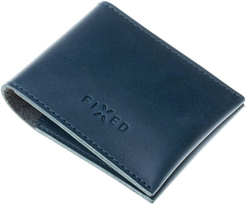 Peněženka FIXED Wallet z pravé hovězí kůže modrá