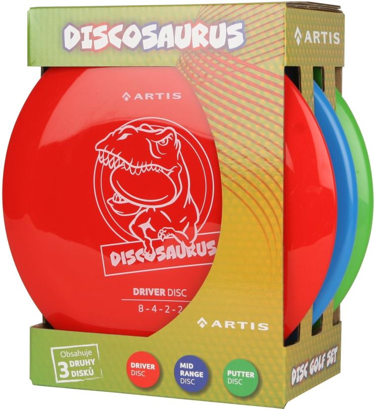Discgolf sada Artis Discosaurus Set