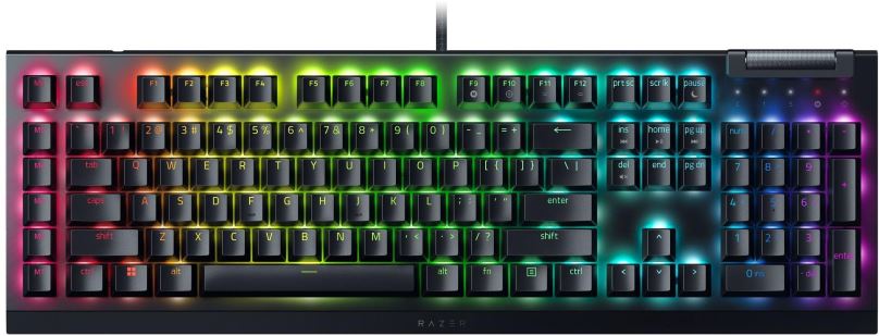 Herní klávesnice Razer BLACKWIDOW V4 X (Green Switch) US layout