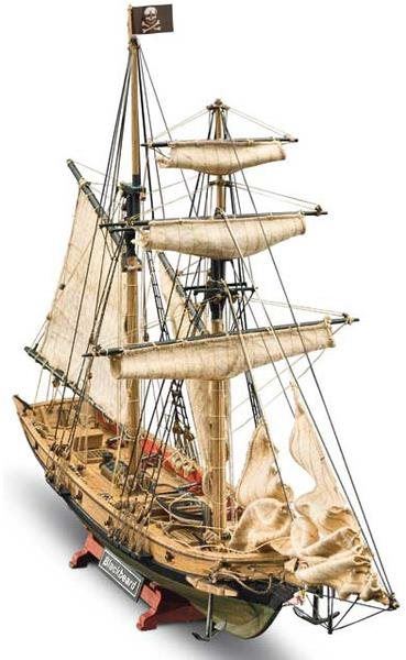 Model lodě Mamoli Blackbeard 1:57 kit