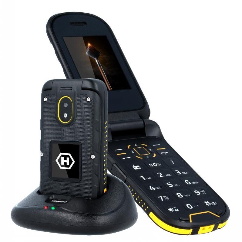 Mobilní telefon myPhone Hammer Bow oranžovo-černá
