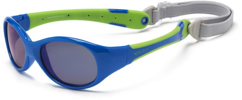 Sluneční brýle Koolsun FLEX Modrá/ Limetka 0+