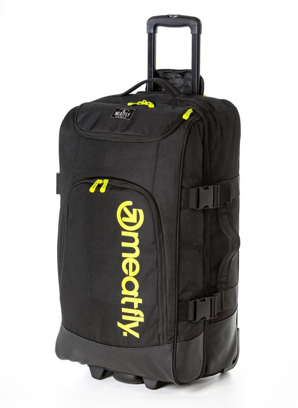 Cestovní kufr Meatfly Contin 2 Trolley Bag Black