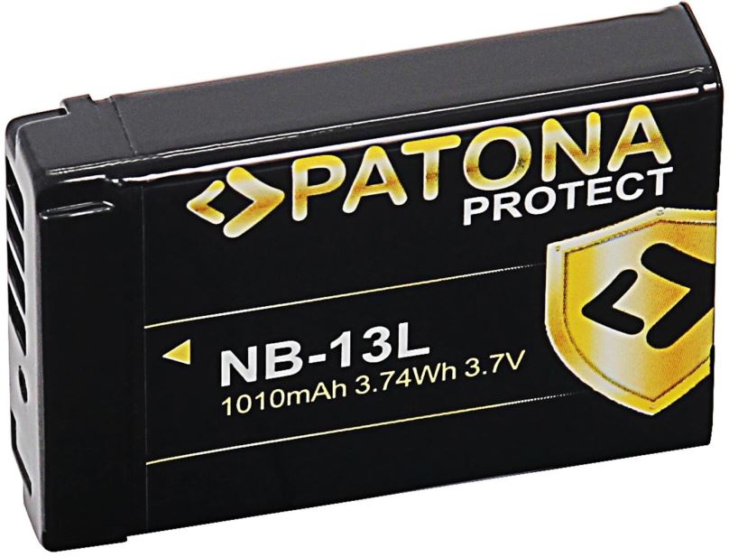 Baterie pro fotoaparát PATONA pro Canon NB-13L 1010mAh Li-Ion Protect