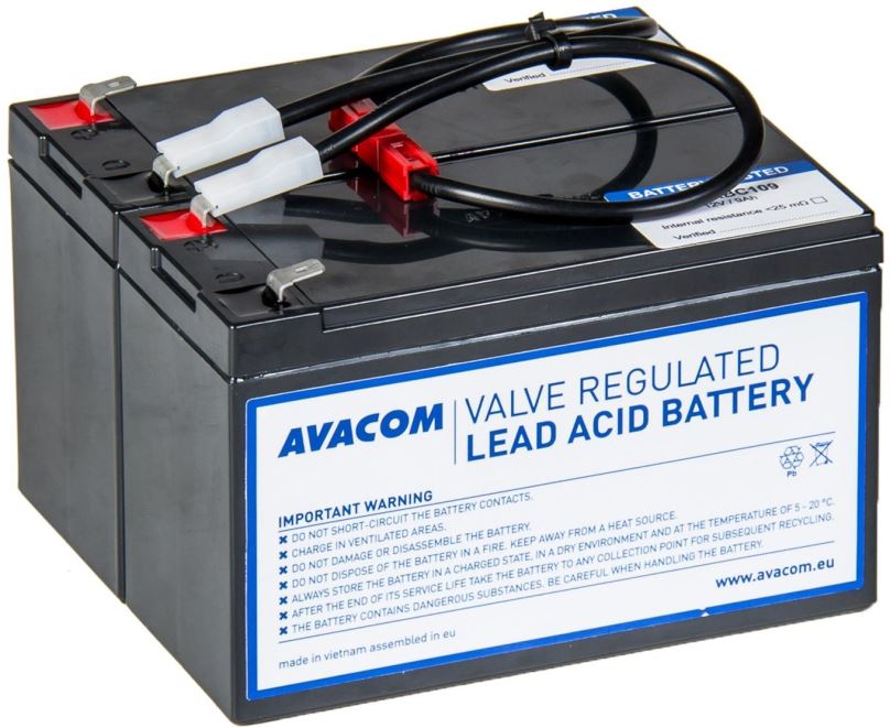 Baterie pro záložní zdroje Avacom náhrada za RBC109 - baterie pro UPS