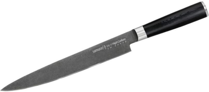 Kuchyňský nůž Samura MO-V Stonewash Plátkovací nůž 23 cm (SM-0045B)