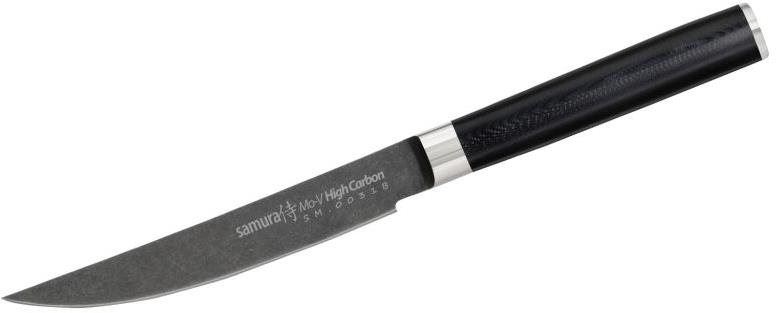 Kuchyňský nůž Samura MO-V Stonewash Nůž na steaky 12 cm (SM-0031B)