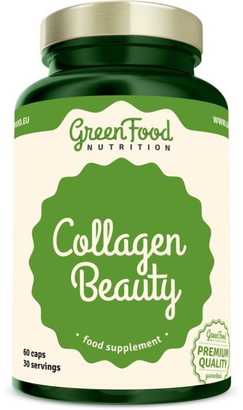 Kolagen GreenFood Nutrition Colagen Beauty 60 kapslí
