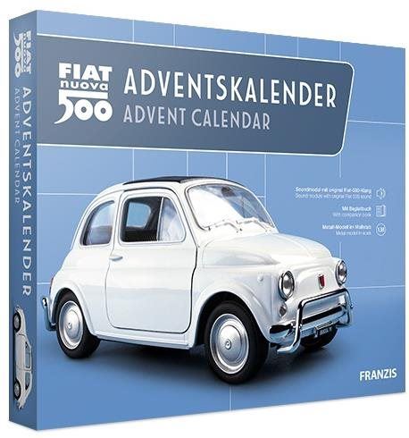 Adventní kalendář Franzis Fiat 500 se zvukem 1:38