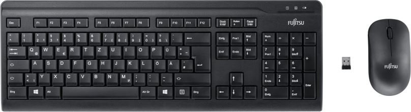 Set klávesnice a myši Fujitsu LX410 - CZ/SK