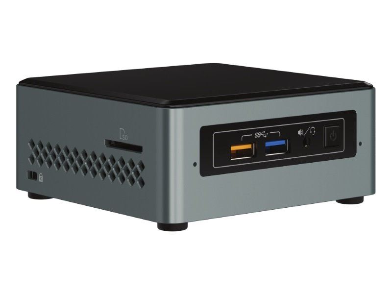 HAL3000 NUC Kit Core W10 / Intel Core i3-7100U/ 4GB/ SSD 120GB/ WiFi/ CR/ W10