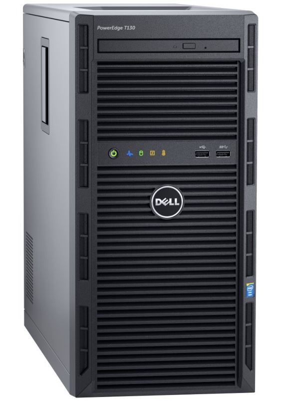 DELL PowerEdge T130/ Xeon E3-1270 v6/ 16GB/ 2x 2TB NLSAS/ DVDRW/ H330/ 2x GLAN/ iDRAC 8 Basic/ 3YNBD on-site