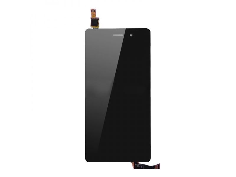 Náhradní díl LCD + Touch + Frame (Separated) pro Huawei P8 Black (OEM) (HU028)