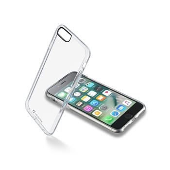 Zadní čirý kryt s ochranným rámečkem Cellularline CLEAR DUO pro Apple iPhone 7/8