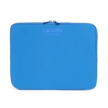 Neoprenový obal TUCANO COLORE, pro notebooky a ultrabooky do 14", Anti-Slip Systém®, modrý