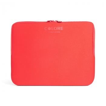 Neoprenový obal TUCANO COLORE, pro notebooky a ultrabooky do 14", Anti-Slip Systém®, červený