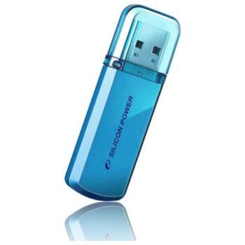 USB flash disk Silicon Power Helios 101, 8GB, USB 2.0, modrý