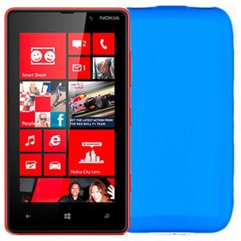 TPU pouzdro CELLY Gelskin pro Nokia Lumia 820, modré