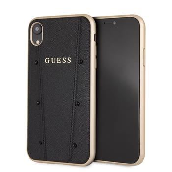 Pouzdro na mobilní telefon Guess Kaia Hard Case pro apple iPhone XR, Black