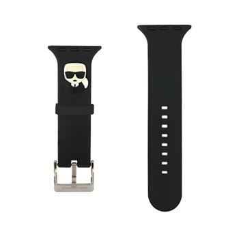 Karl Lagerfeld Karl Head Řemínek pro Apple Watch 38/40mm Black