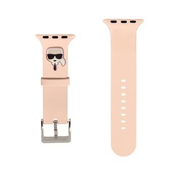 Karl Lagerfeld Karl Head Řemínek pro Apple Watch 38/40mm Pink