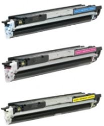 PRINTWELL 126A CF341A kompatibilní tonerová kazeta, barva náplně azurová, purpurová, žlutá, 3 x 1000 stran ( HP - tonerové kazety )