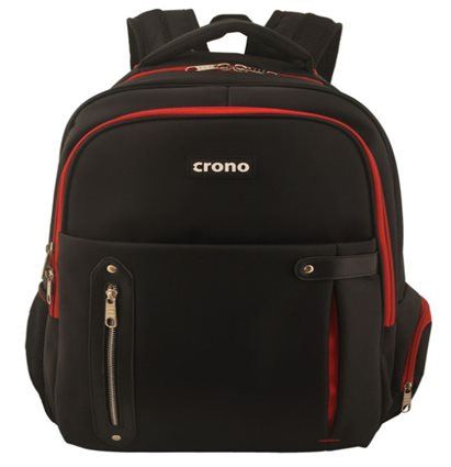Batoh na notebook Crono Dakota 15.6", černý + červený