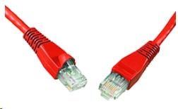 Solarix Patch kabel CAT6 UTP PVC 1m červený snag-proof C6-114RD-1MB