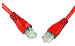Solarix Patch kabel CAT6 UTP PVC 3m červený snag-proof C6-114RD-3MB