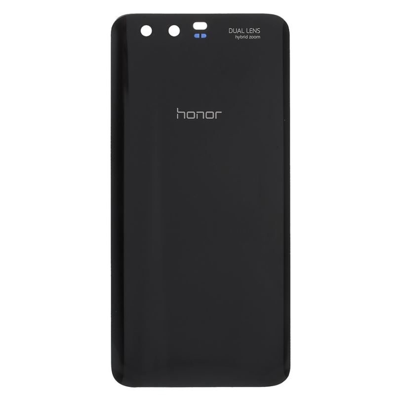 Honor 9 Zadní Kryt baterie černý skleněný lesklý