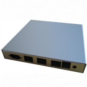 Montážní krabice CASE1D2U, 3x LAN, USB, šedá