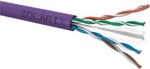 Solarix instalační kabel CAT6 UTP LSOH 500m/cívka