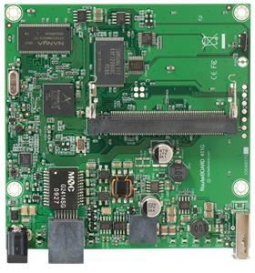MikroTik RouterBOARD RB411GL, 1x GLAN, 1x miniPCI, 1x USB, L4 licence