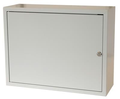 Rozvodná skříň 520x400x180, plechové dveře, uzamykatelná bez ventilace