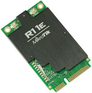 MikroTik RouterBOARD R11e-2HnD 802.11b/g/n miniPCI-e card with u.fl connectors